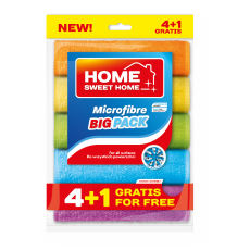 Home Sweet Home Zestaw ściereczek z mikrofibry Big Pack XXL 4+1 szt. gratis